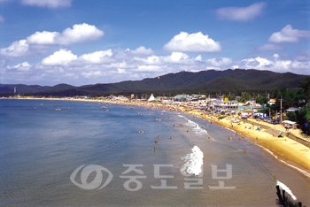 ▲ 만리포해수욕장
