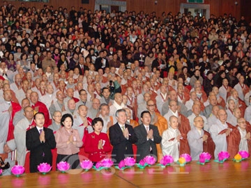 ▲ 대한불교조계종 대전비구니 청림회는 오는 22일 충남대 정심화국제문화회관 정심화홀에서 제24회 성도절 대법회를 개최한다. 사진은 지난해 행사모습.