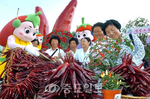 ▲ 이미지를 클릭하시면 청양 고추&구기자 홈페이지로 이동합니다