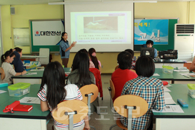 ▲주니어 전기과학교실