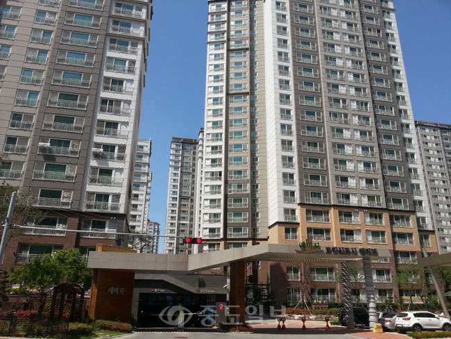 ▲ 금성백조예미지 전경 ▲ 금성백조예미지 전경