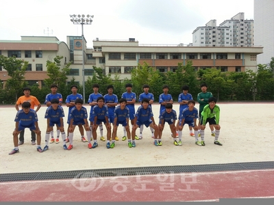 ▲외삼중 축구부.