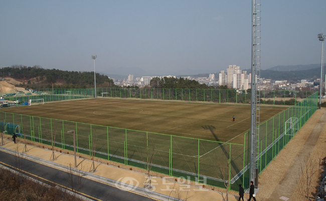 ▲ 덕암축구센터 내 연습구장