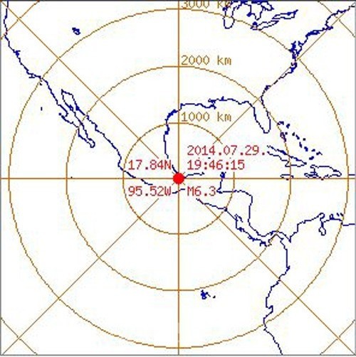 ▲ 멕시코 지진 /사진제공=기상청