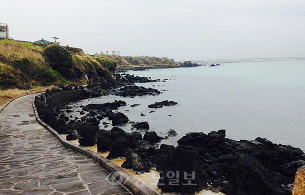 ▲ 18일 오전 제주 애원한담공원의 아침 풍경입니다.  내일 제주도는 바람이 매우 강하게 불 것으로 예상됩니다.