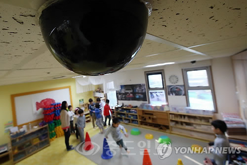 ▲ 충남 일선 시·군의 어린이집 폐쇄회로(CCTV) 설치율이 천양지차인 것으로 나타났다. /사진=연합DB