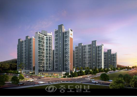 ▲ e편한세상 서산테크노밸리 투시도.
