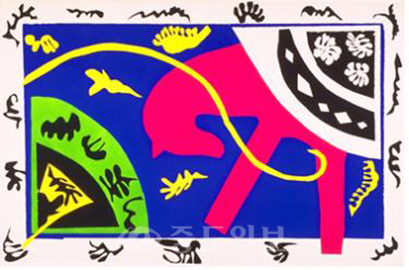 ▲ 마티스 '말, 기수, 그리고 광대', 1947
<br /> ▲ 마티스 '말, 기수, 그리고 광대', 1947
<br />