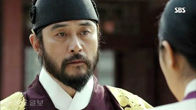 ▲ 대박의 '숙종'역을 맡은 최민수./ 사진은 화면 캡처 ▲ 대박의 '숙종'역을 맡은 최민수./ 사진은 화면 캡처