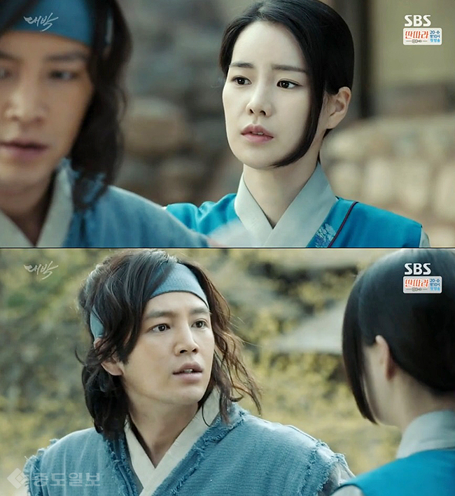 ▲ '대박'의 장근석과 임지연./사진은 방송화면 캡처