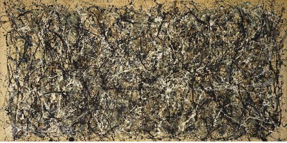 ▲One: Number 31, 1950, 폴록 ▲One: Number 31, 1950, 폴록