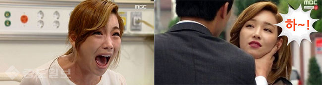 ▲ MBC '왔다!장보리'의 연민정/사진=엠비씨 캡쳐 ▲ MBC '왔다!장보리'의 연민정/사진=엠비씨 캡쳐