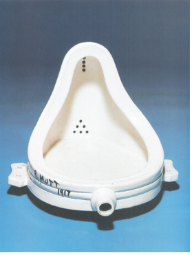 ▲ <샘>, 뒤샹, 1917 ▲ <샘>, 뒤샹, 1917