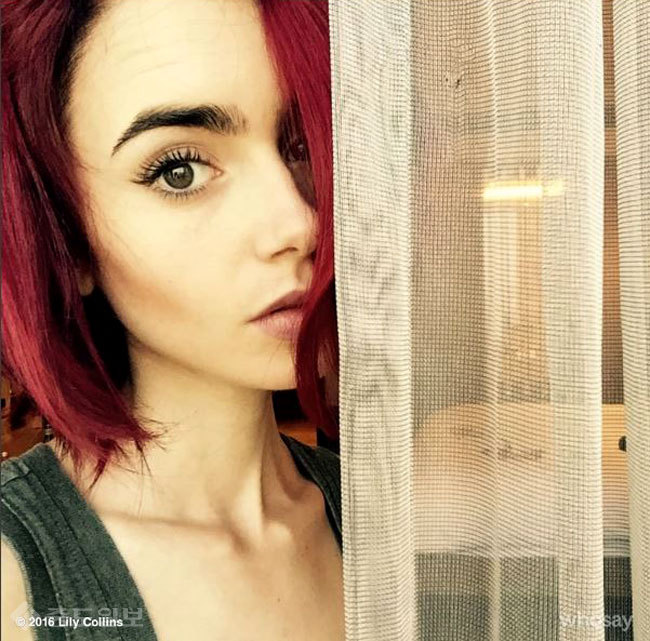 ▲ 릴리 콜린스 인스타그램 ▲ 릴리 콜린스 인스타그램
