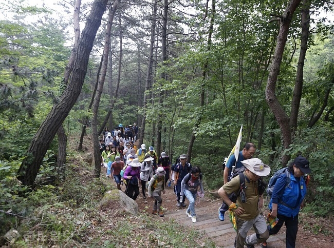 ▲ ‘제2회 내포문화숲길 걷기 축제’가 오는 28일 충남도청 잔디광장에서 열린다. /충남도 제공
<br />