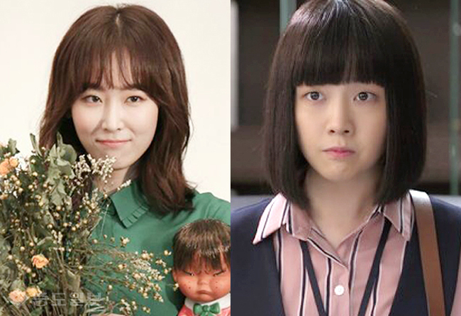 ▲ 두명의 여자 주인공들이 시청자들의 공감을 얻고있다, '또 오해영'의 서현진(왼쪽 사진)과 '미녀 공심이'의 민아(오른쪽 사진) 