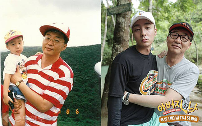 ▲ 김흥택의 아들 상우(로이킴) /사진=tvN ‘아버지와 나' 페이스북