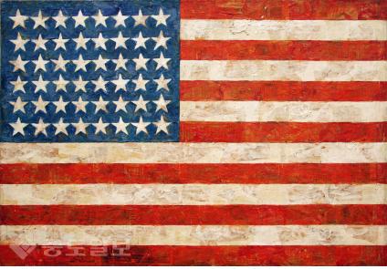 ▲ <깃발>, 존스, 1955 ▲ <깃발>, 존스, 1955