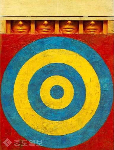 ▲ <네 얼굴의 과녁>, 존스, 1958
<br /> ▲ <네 얼굴의 과녁>, 존스, 1958
<br />