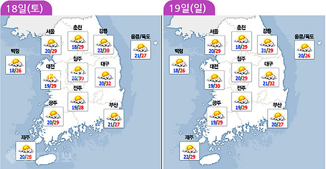 ▲ 네이버 기상자료 참조