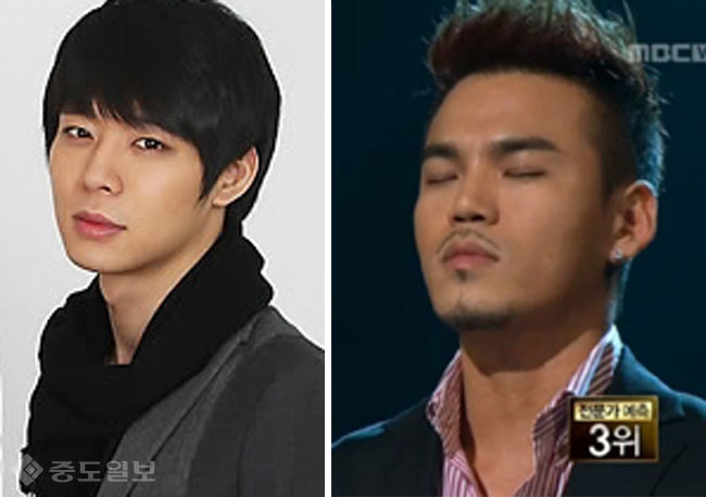 ▲ 박유천(좌)과 이정/사진=연합·엠비씨 캡쳐