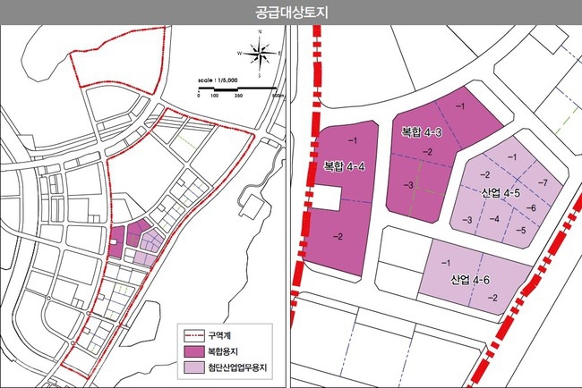 ▲ 세종테크밸리 공급대상 토지