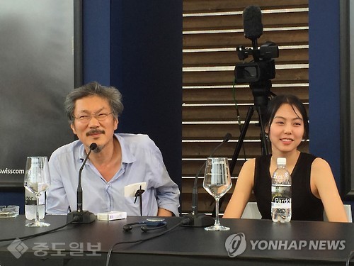 ▲ 홍상수 감독과 김민희 /연합뉴스