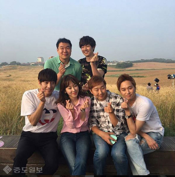 ▲ 허정민 인스타그램 /아름다운 납치 #또오해영 #도경 #형수님 #기태 #박훈 #상석 #이준 보리밭 소풍