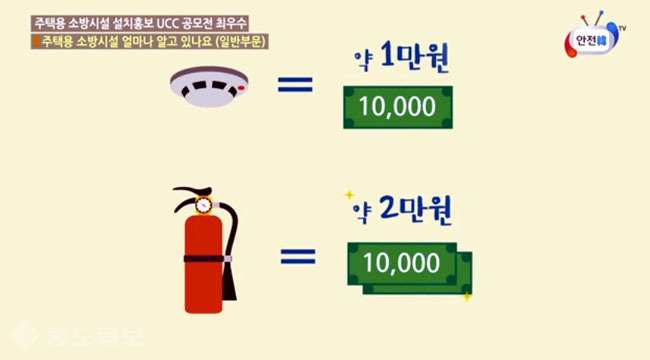 ▲ 국민안전처 안전한TV 영상 캡처
