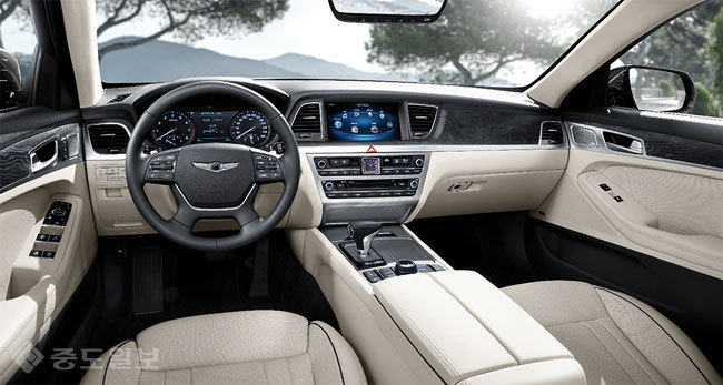 ▲제네시스G80 홈페이지 ▲제네시스G80 홈페이지