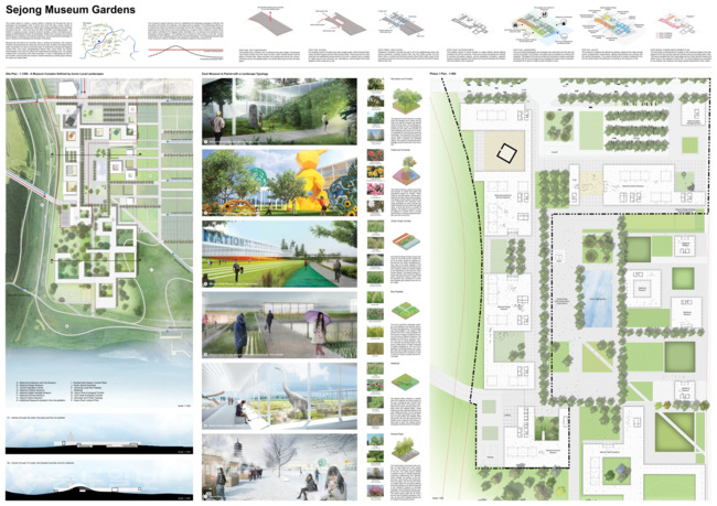 ▲ 국제공모 수상작 Sejong museum Gardens(O-767)