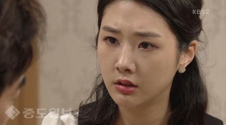 ▲ 드라마 '내 마음의 꽃비' 111화 방송 화면 ▲ 드라마 '내 마음의 꽃비' 111화 방송 화면