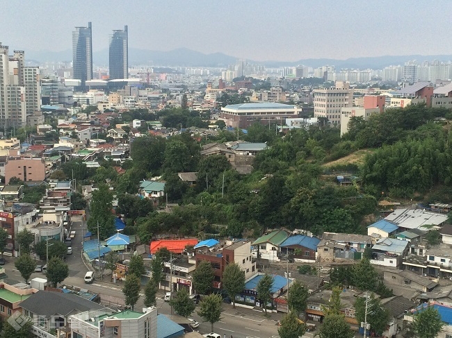 ▲ 한국토지주택공사(LH)가 용적률 상향 통해 사업 재개를 추진하는 대전 동구 대동2구역.