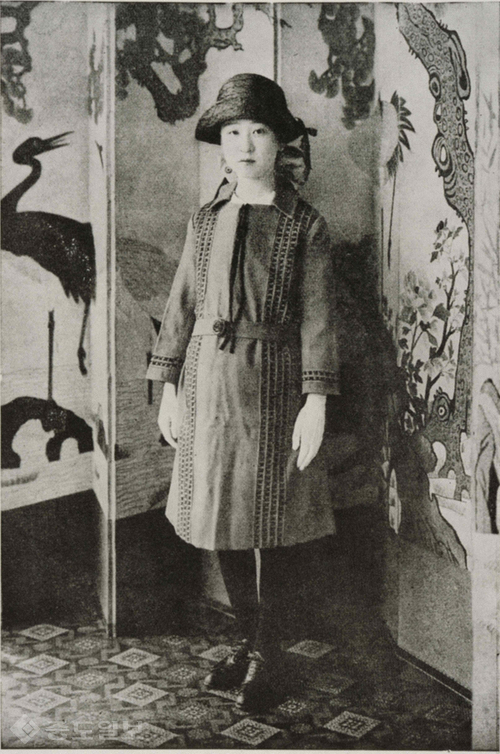 ▲1925년 덕혜옹주의 모습. 사진=문화재청