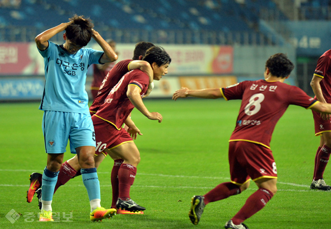 ▲ 희비가 교차하는 순간