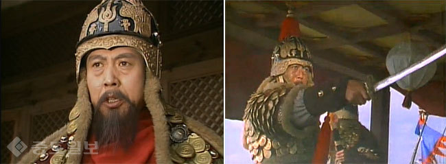 ▲ 1985년 MBC '조선왕조오백년-임진왜란' 속 이순신 장군 역의 김무생/사진=유튜브 