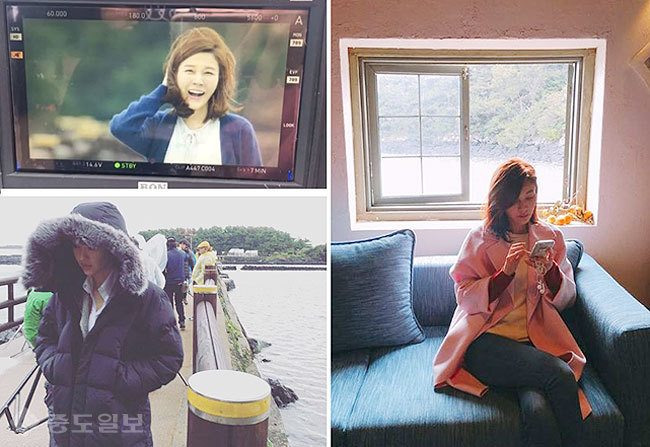 ▲ '공항가는 길' 장희진-김하늘 인스타그램.