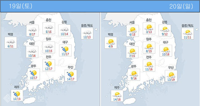 ▲ 네이버 기상정보 참조