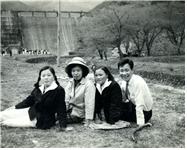 ▲ 김정 시인의 여고시절 모습