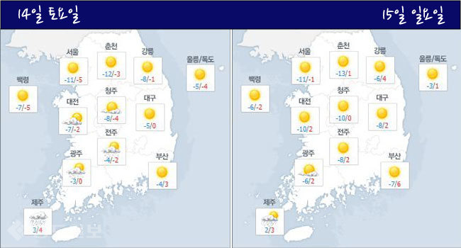 ▲ 주말 날씨 /사진출처=네이버 날씨 캡쳐