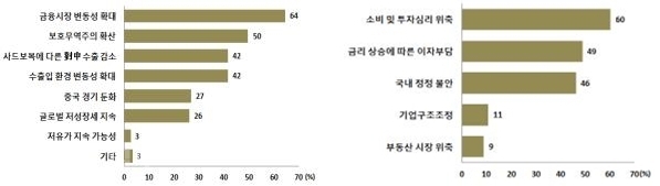 ▲ 2017년 대외·대내리스크.