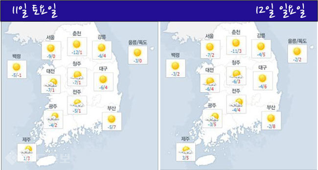 ▲ /네이버 기상정보 참조