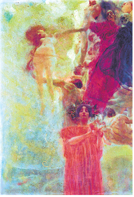 ▲ <의학>, 클림트, 1898 ▲ <의학>, 클림트, 1898