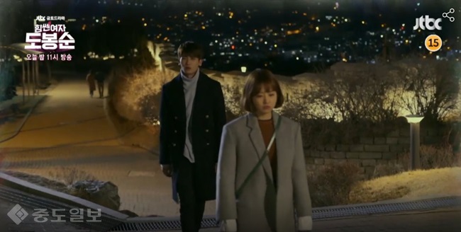 ▲ JTBC 금토드라마 '힘쎈여자 도봉순' 8회 예고편. ▲ JTBC 금토드라마 '힘쎈여자 도봉순' 8회 예고편.