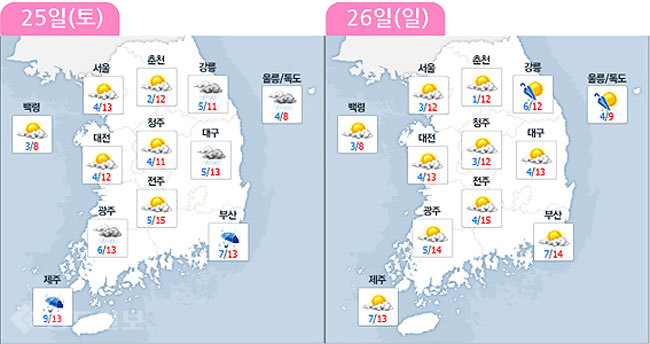 ▲ 사진=네이버 날씨 참조