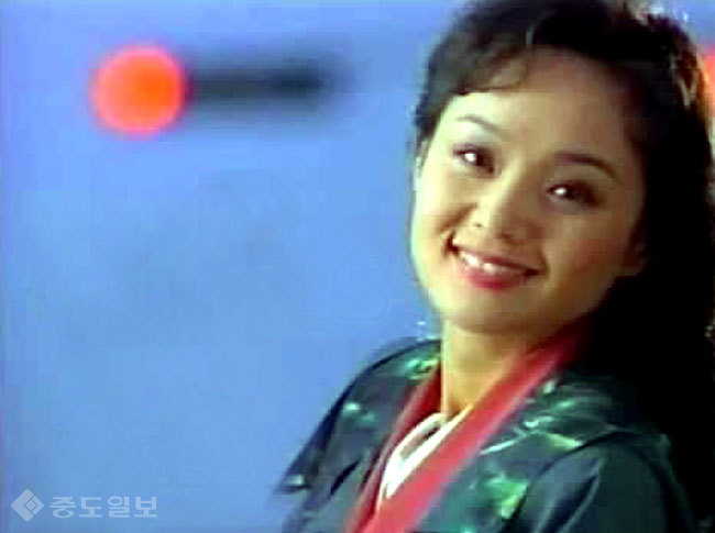 ▲ 한 의류광고 시절 배종옥/사진=유튜브 캡쳐