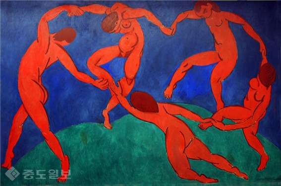 ▲ <춤 2>, 마티스, 1909~1910 ▲ <춤 2>, 마티스, 1909~1910