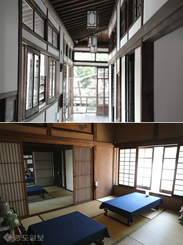 ▲출처=네이버 '가릉빈가' 블로그/정란각에 들어서면 아이유가 촬영했던 장소부터 다다미방이 손님들을 기다리고 있다.