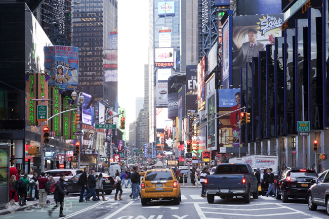 ▲ 뉴욕 타임스퀘어