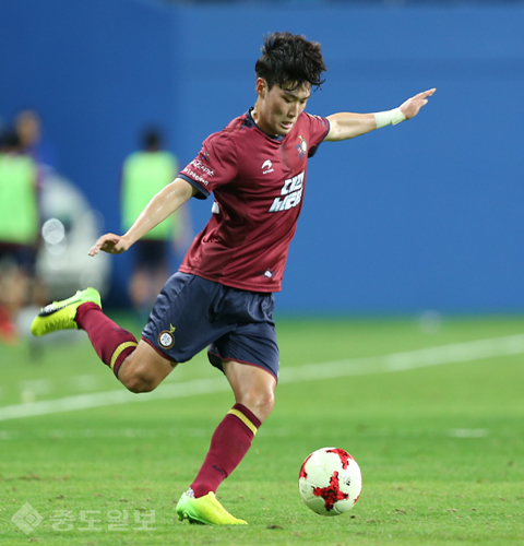 ▲ 황인범의 슈팅